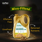 Cold Pressed Groundnut Oil - 5 Litre