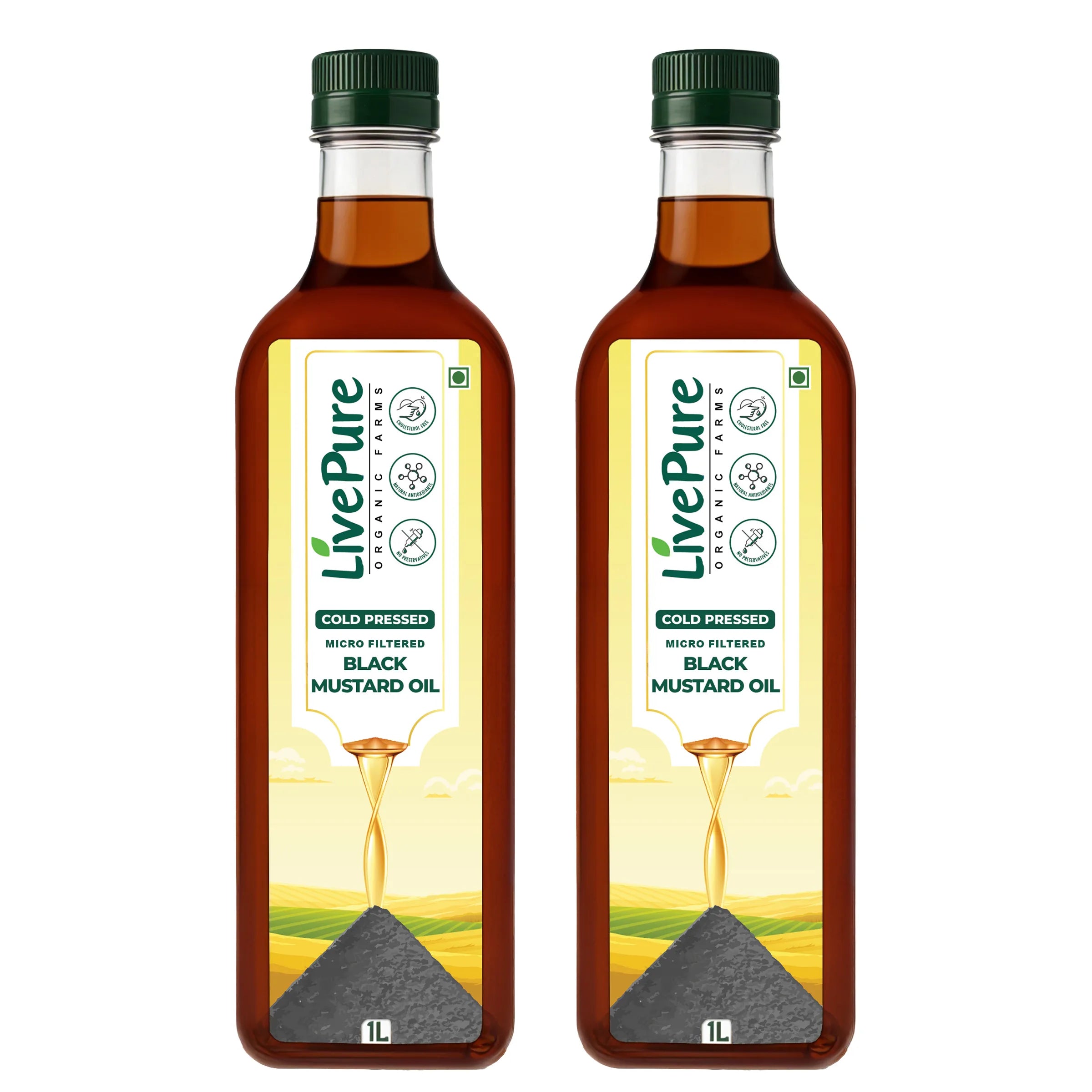 Cold Pressed Mustard Oil - 1 Litre