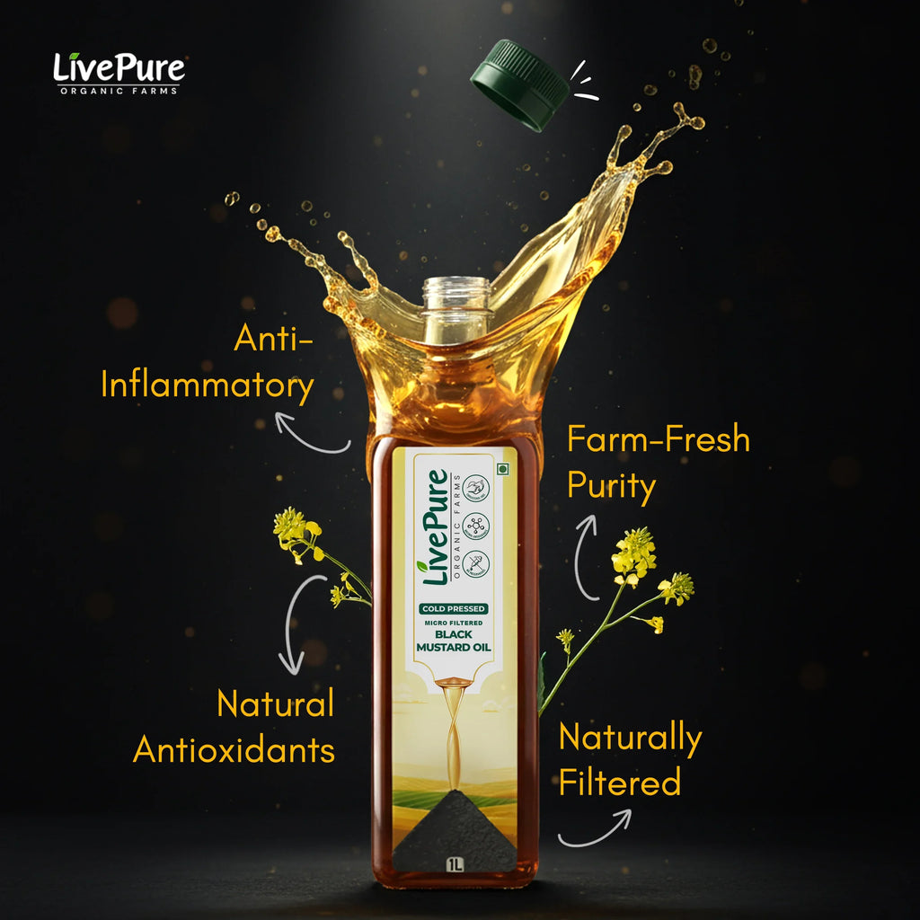 Cold Pressed Mustard Oil - 1 Litre