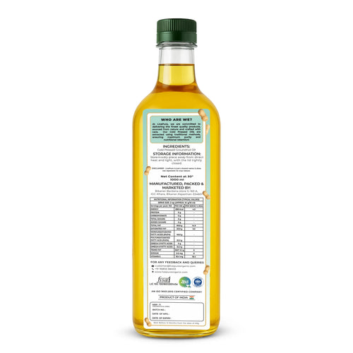 Cold Pressed Groundnut Oil - 1 Litre