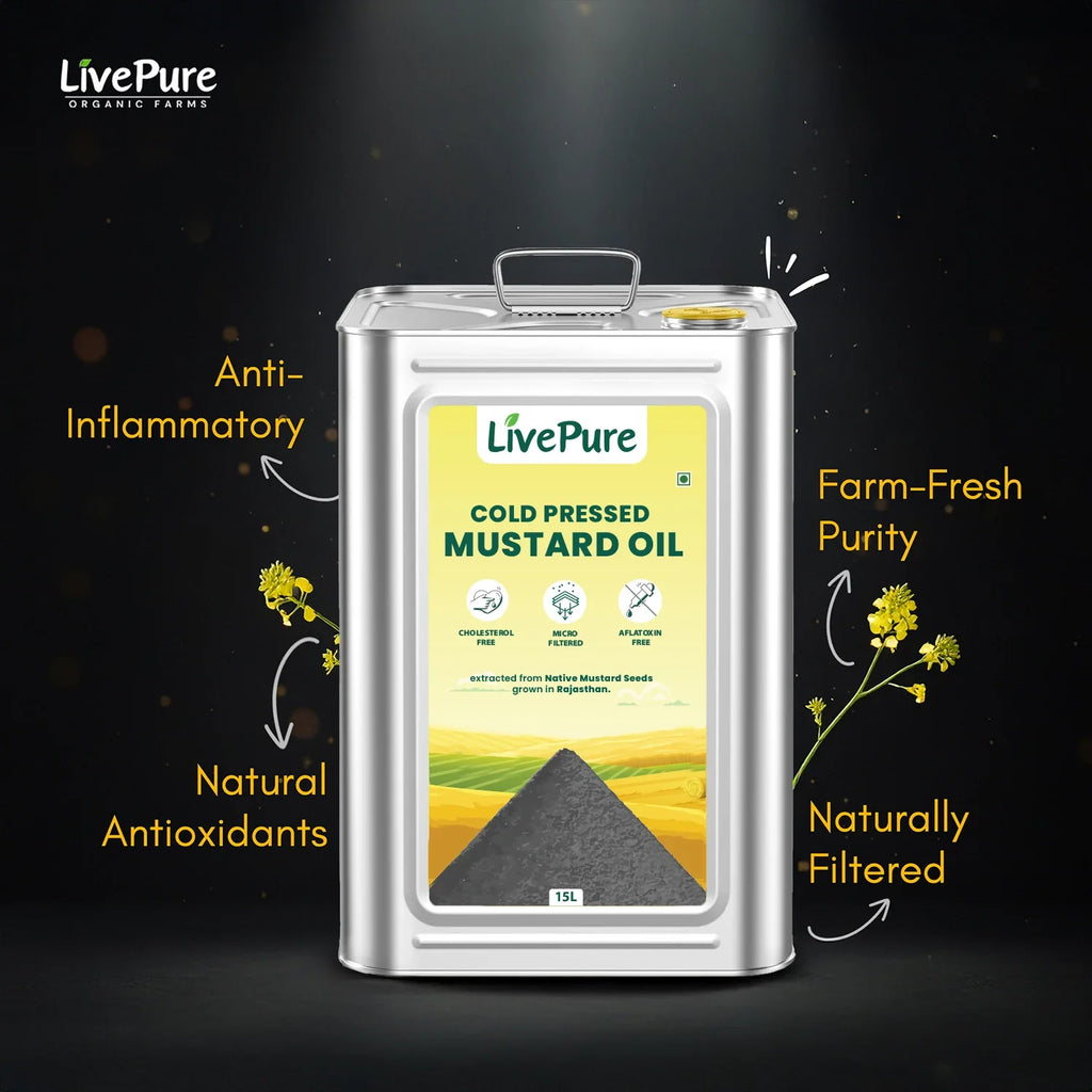 Cold Pressed Mustard Oil - 15 Litre