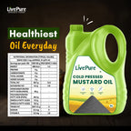 Cold Pressed Mustard Oil - 5 Litre